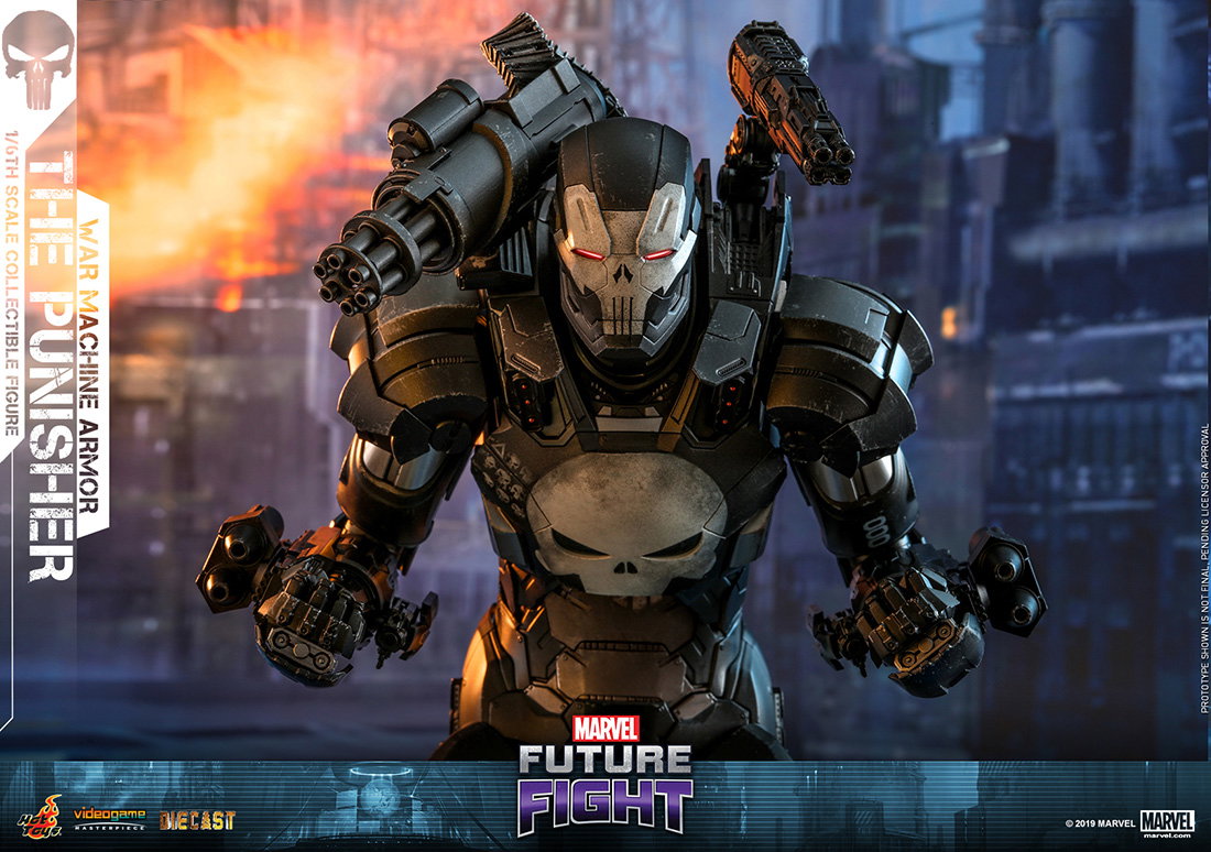 Marvel Future Fight - The Punisher (War Machine Armor Version) image 4