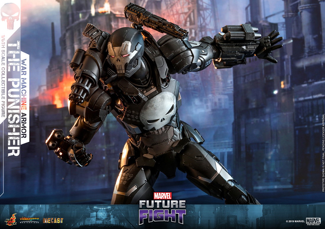 Marvel Future Fight - The Punisher (War Machine Armor Version) image 5
