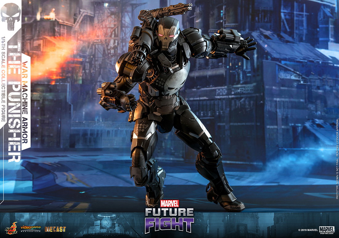 Marvel Future Fight - The Punisher (War Machine Armor Version) image 6