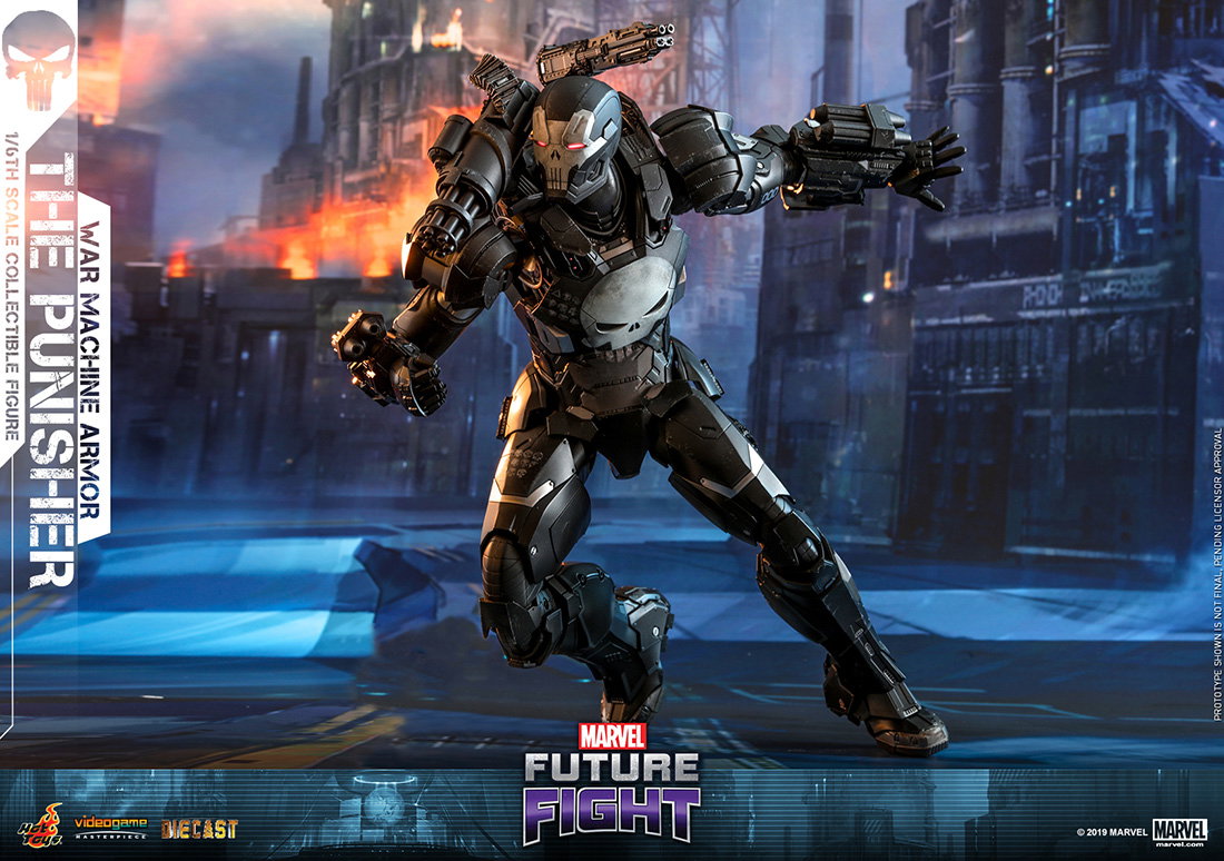 Marvel Future Fight - The Punisher (War Machine Armor Version) image 7