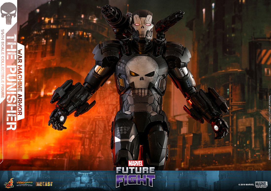 Marvel Future Fight - The Punisher (War Machine Armor Version) image 8