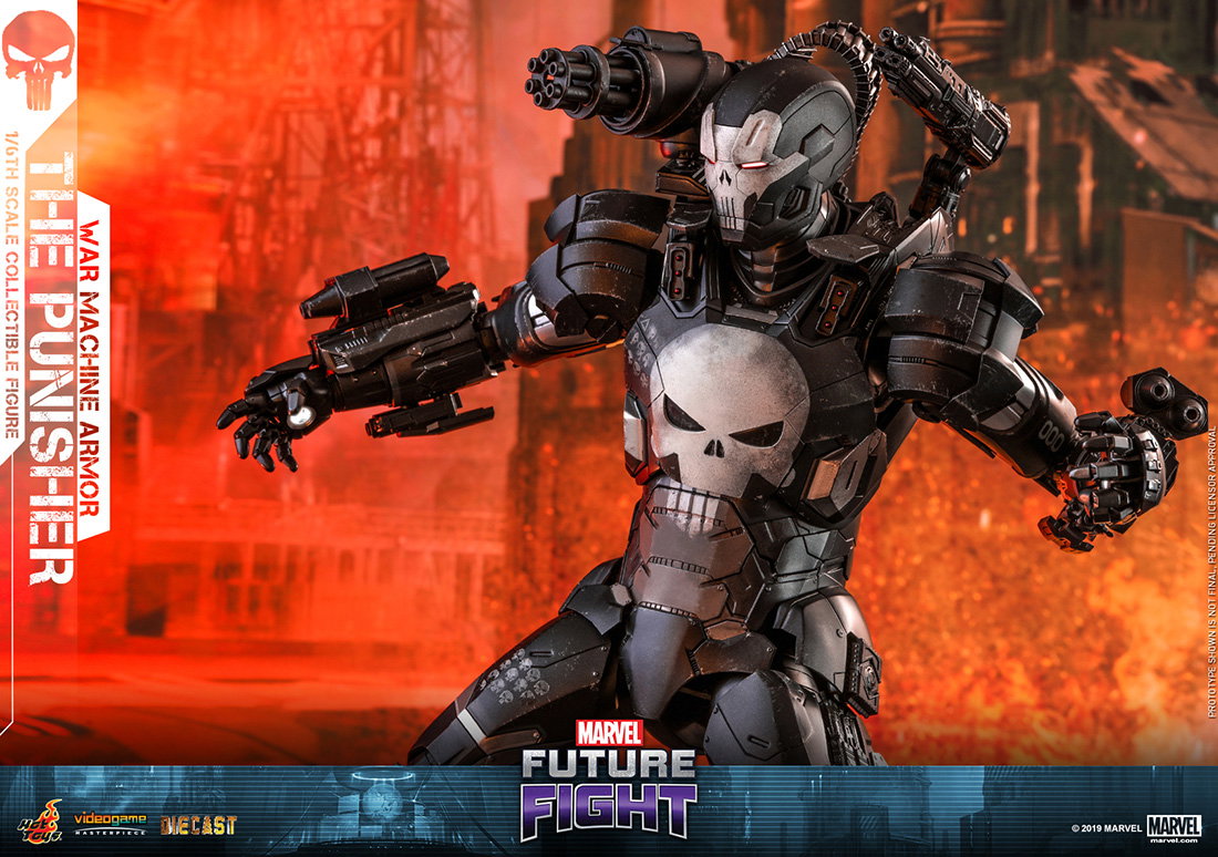 Marvel Future Fight - The Punisher (War Machine Armor Version) image 9