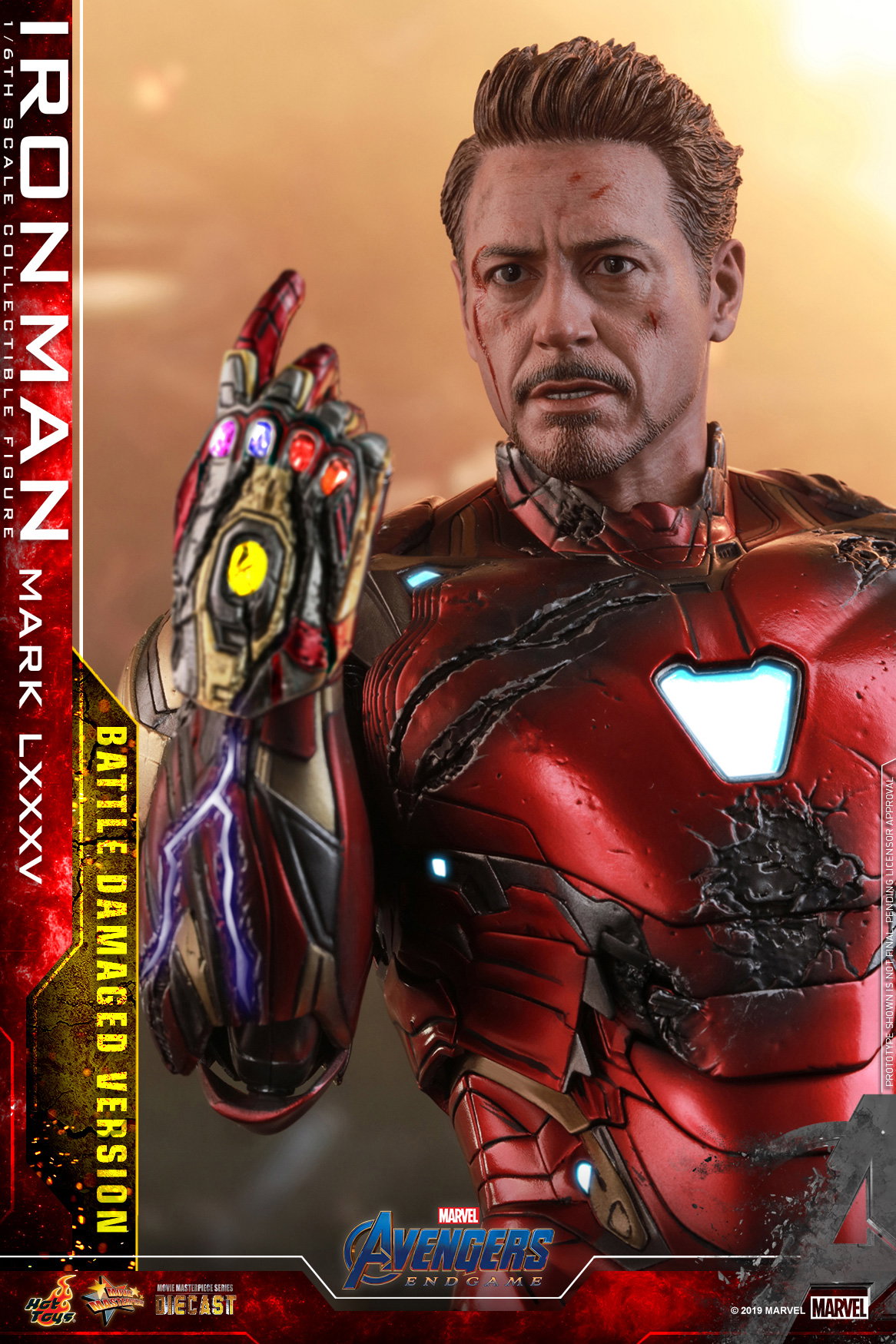 Avengers: Endgame - Iron Man Mark 85 (Battle Damaged Version) [With Bonus Accessory] image 10