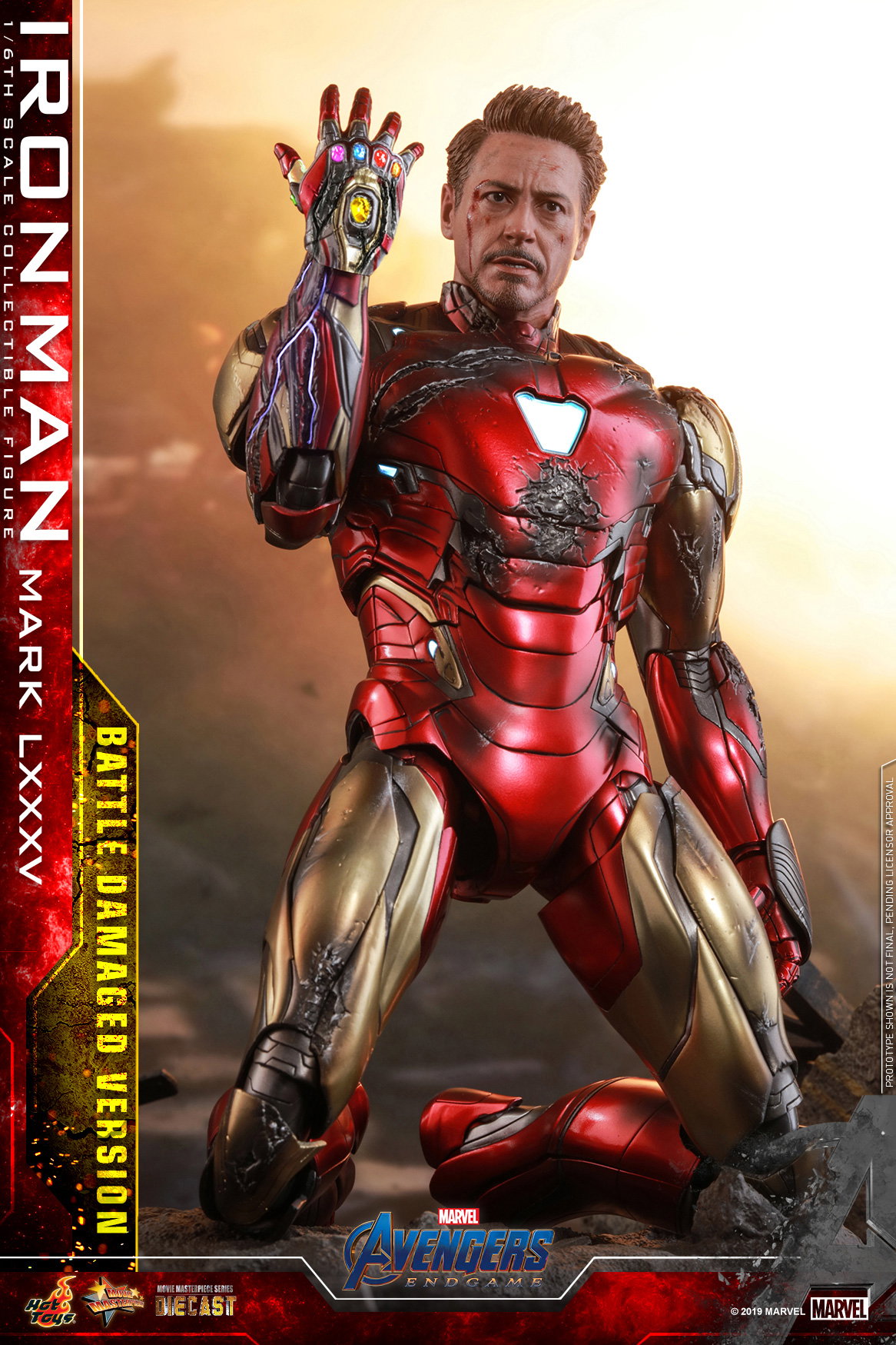 Avengers: Endgame - Iron Man Mark 85 (Battle Damaged Version) [With Bonus Accessory] image 5