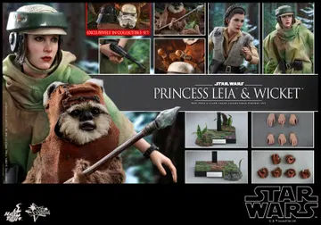 Star Wars / Episode VI Return Of The Jedi - Princess Leia & Wicket Set [With Bonus Accessories]