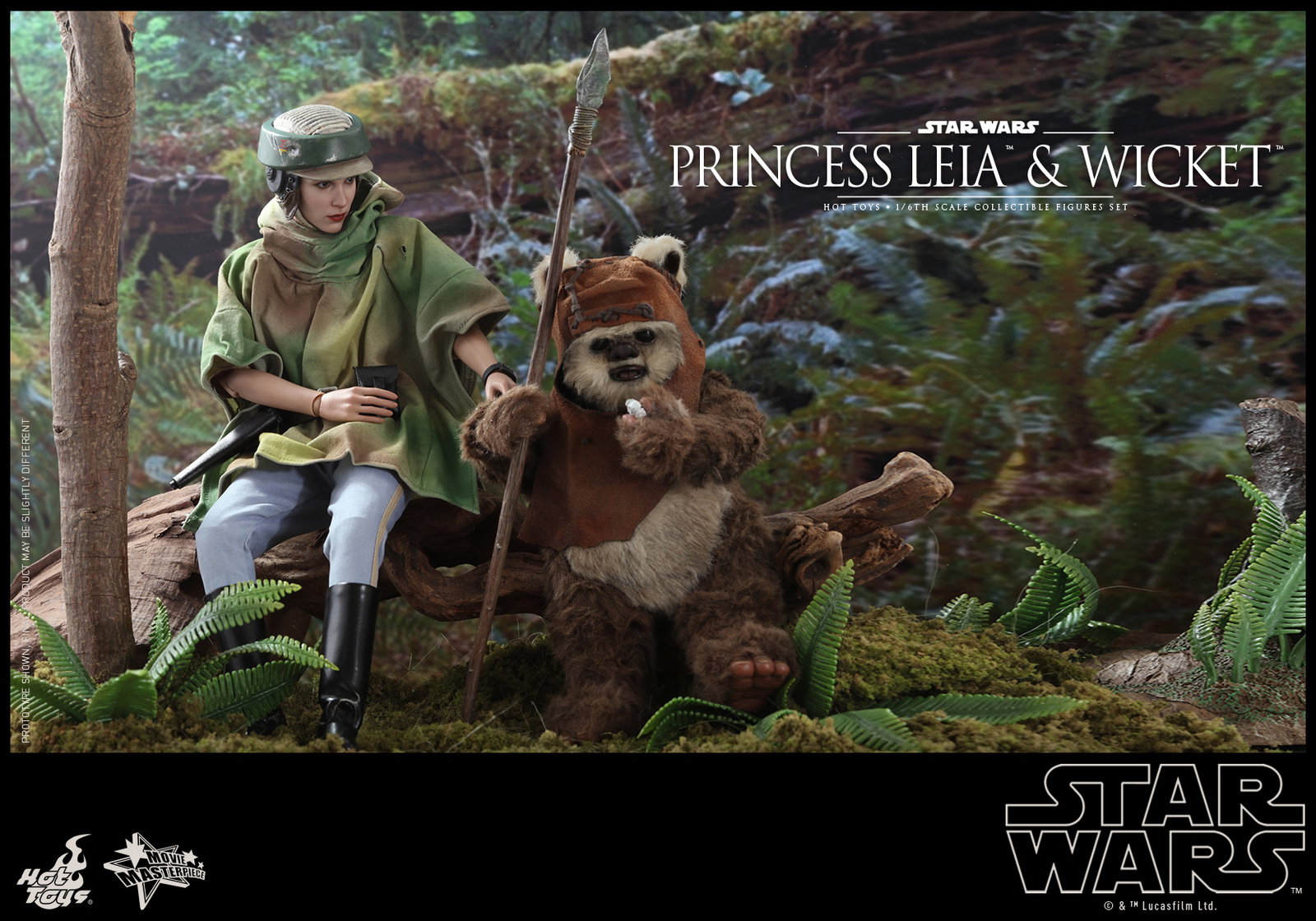 Star Wars / Episode VI Return Of The Jedi - Princess Leia & Wicket Set [With Bonus Accessories] image 10