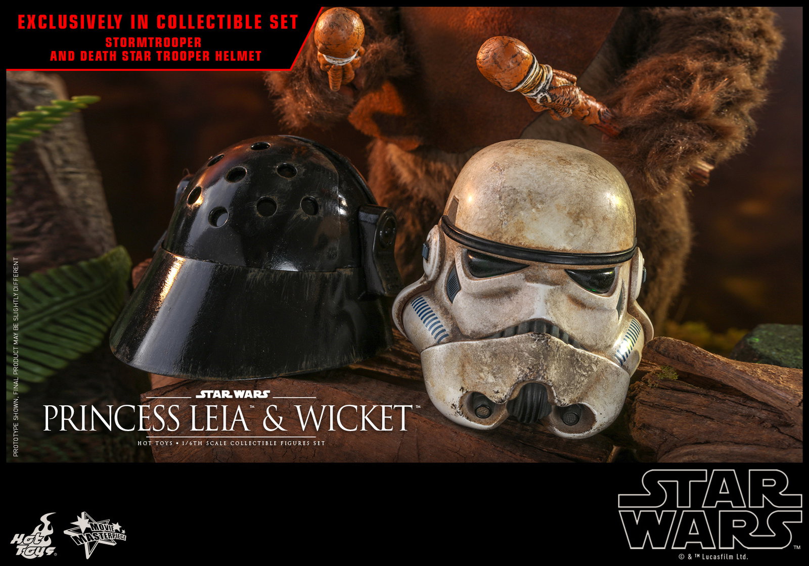 Star Wars / Episode VI Return Of The Jedi - Princess Leia & Wicket Set [With Bonus Accessories] image 3