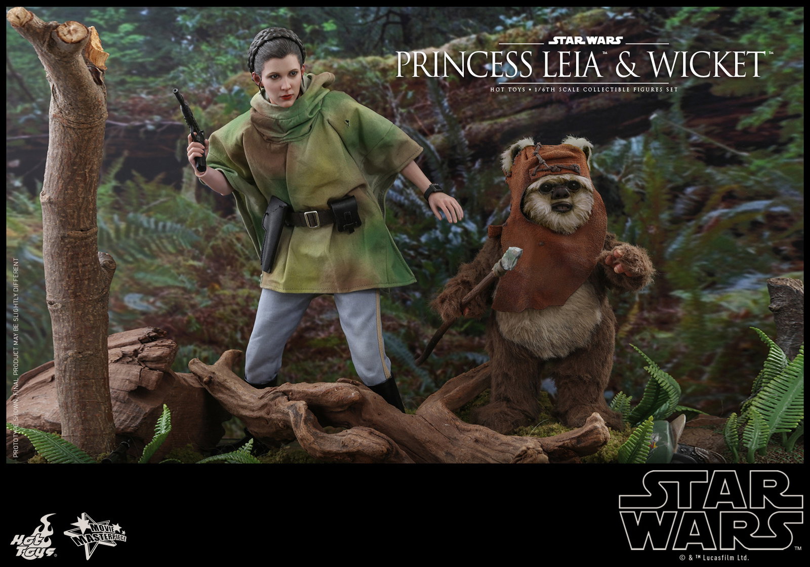 Star Wars / Episode VI Return Of The Jedi - Princess Leia & Wicket Set [With Bonus Accessories] image 7