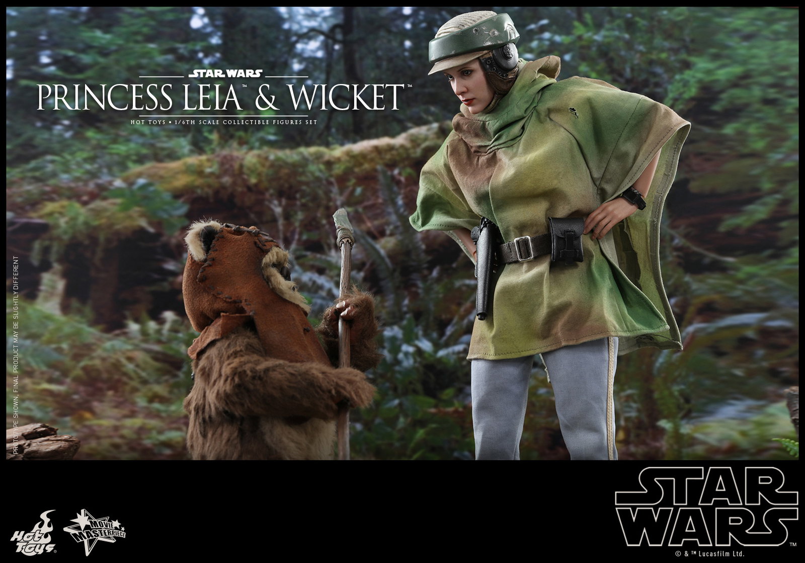 Star Wars / Episode VI Return Of The Jedi - Princess Leia & Wicket Set [With Bonus Accessories] image 8