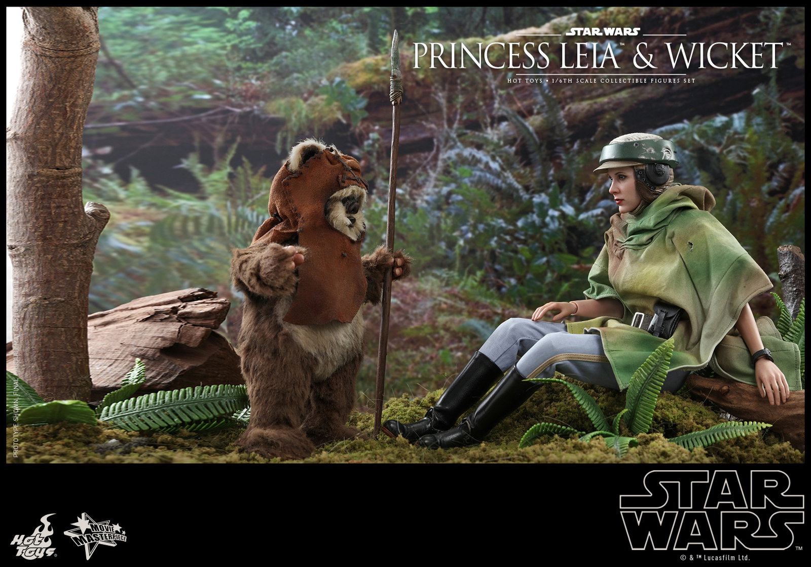 Star Wars / Episode VI Return Of The Jedi - Princess Leia & Wicket Set [With Bonus Accessories] image 9