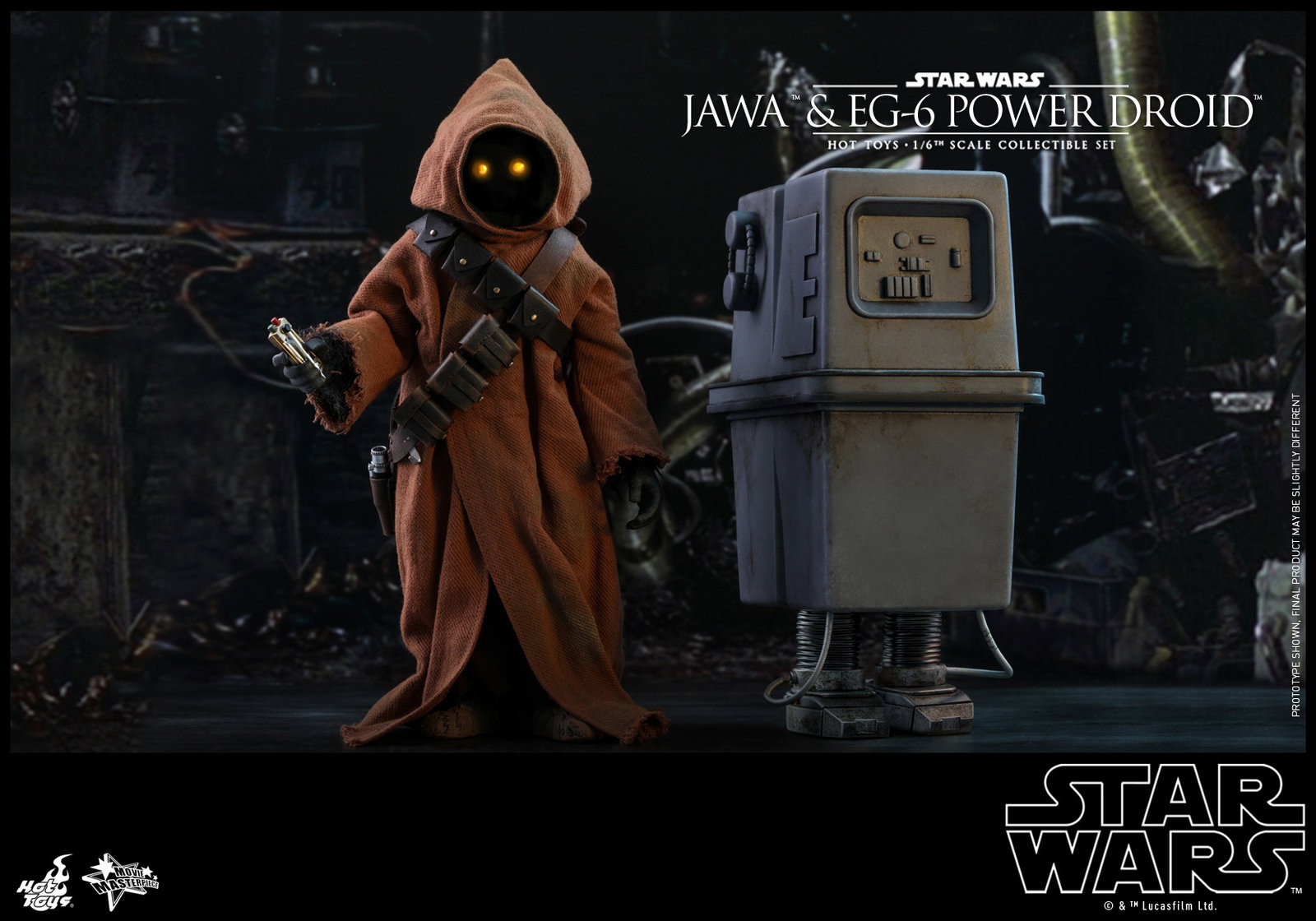 Star Wars / Episode IV A New Hope - Jawa & EG-6 Power Droid Set image 1