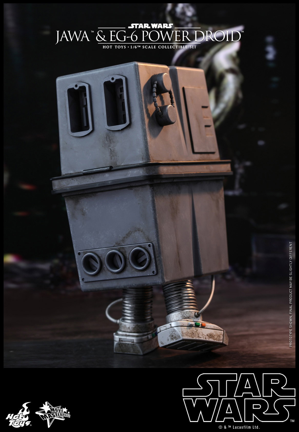 Star Wars / Episode IV A New Hope - Jawa & EG-6 Power Droid Set image 10