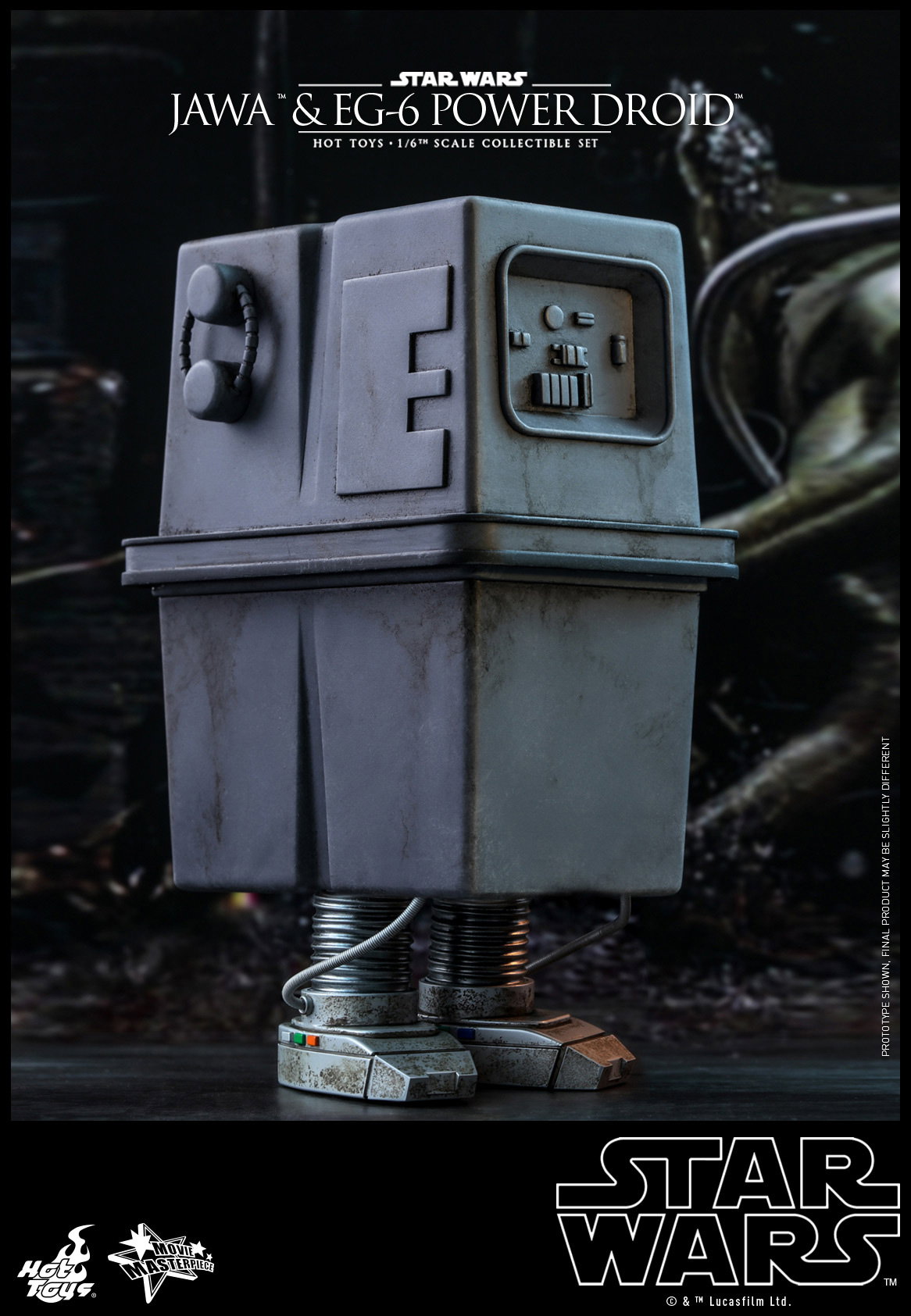 Star Wars / Episode IV A New Hope - Jawa & EG-6 Power Droid Set image 8