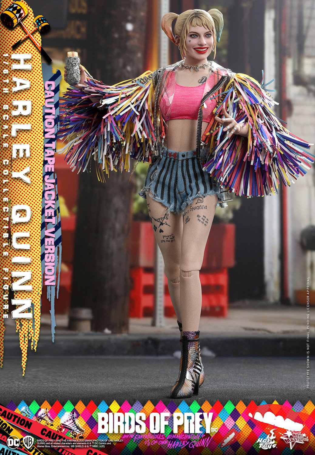 Birds of Prey (and the Fantabulous Emancipation of One Harley Quinn) - Harley Quinn (Caution Tape Jacket Version) image 1