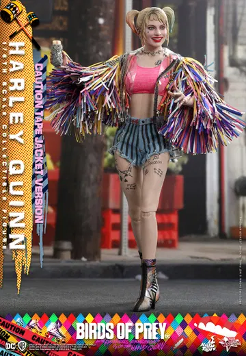 Birds of Prey (and the Fantabulous Emancipation of One Harley Quinn) - Harley Quinn (Caution Tape Jacket Version)
