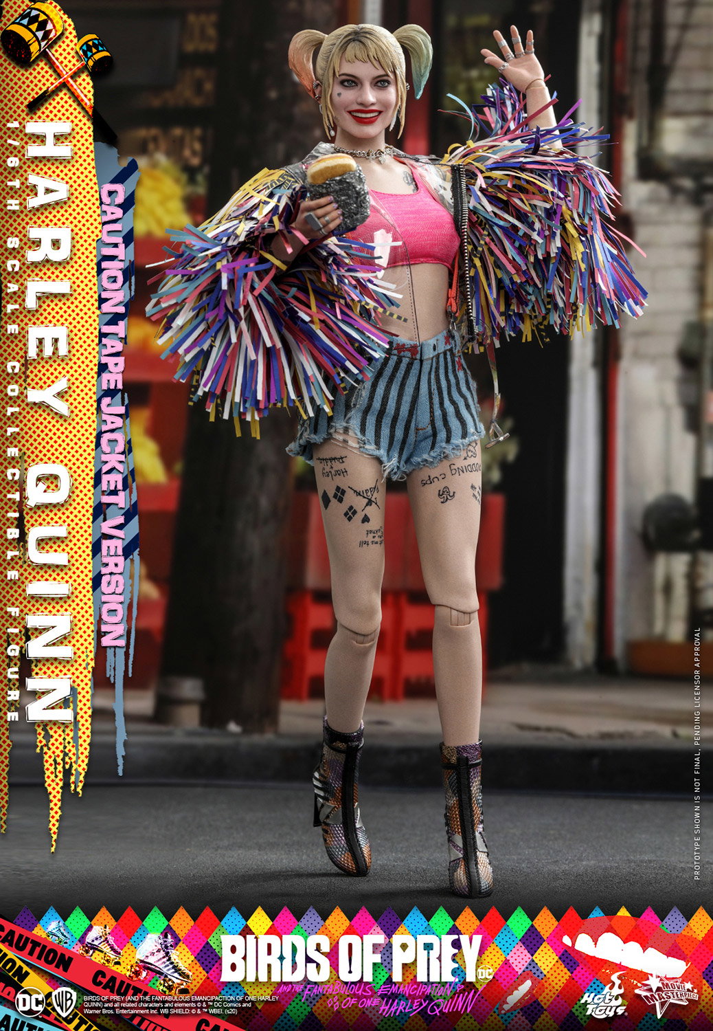 Birds of Prey (and the Fantabulous Emancipation of One Harley Quinn) - Harley Quinn (Caution Tape Jacket Version) image 3
