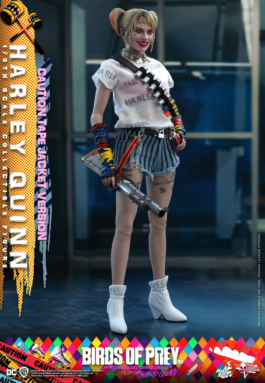 Birds of Prey (and the Fantabulous Emancipation of One Harley Quinn) - Harley Quinn (Caution Tape Jacket Version) image 4