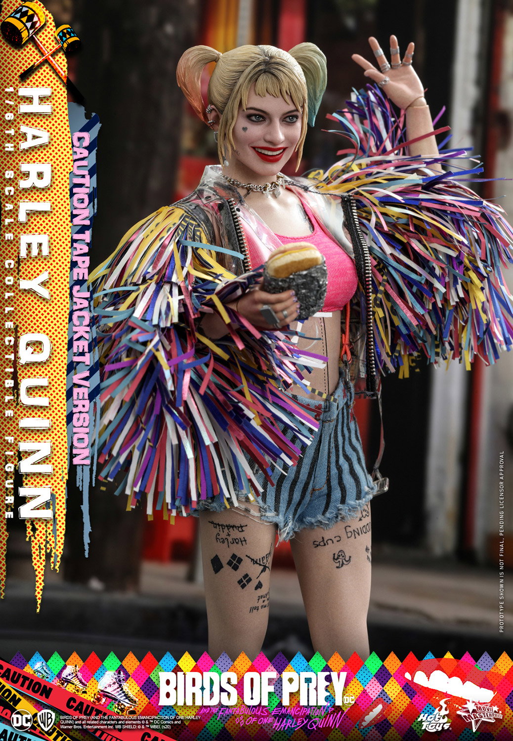 Birds of Prey (and the Fantabulous Emancipation of One Harley Quinn) - Harley Quinn (Caution Tape Jacket Version) image 7