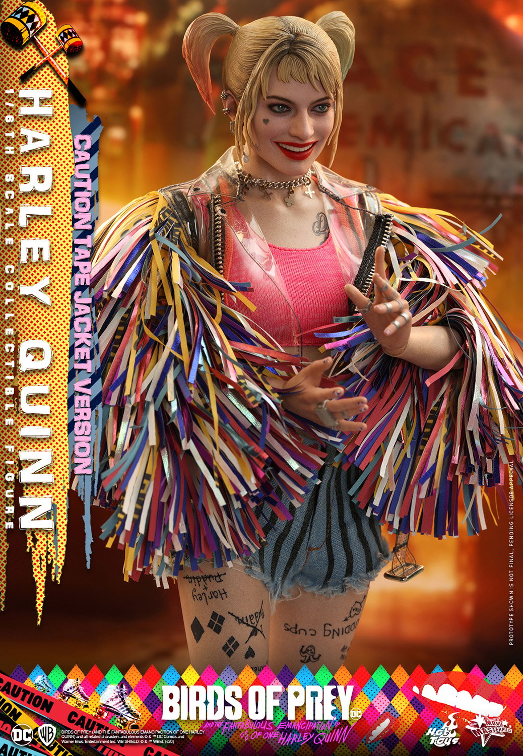 Birds of Prey (and the Fantabulous Emancipation of One Harley Quinn) - Harley Quinn (Caution Tape Jacket Version) image 8