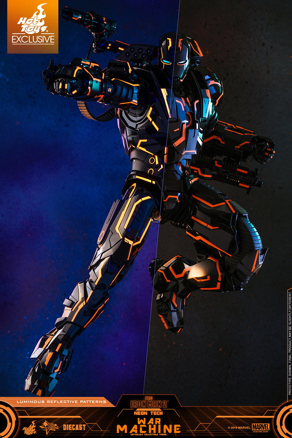 Iron Man 2 - War Machine (Neon Tech / Orange Version) image 10