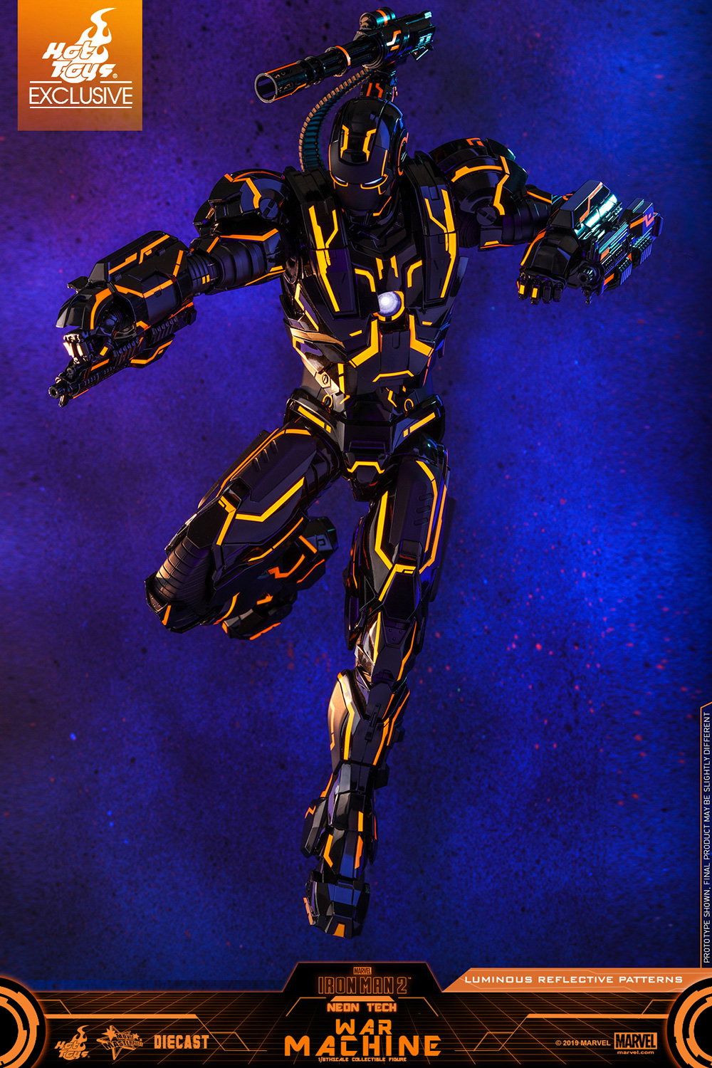 Iron Man 2 - War Machine (Neon Tech / Orange Version) image 2