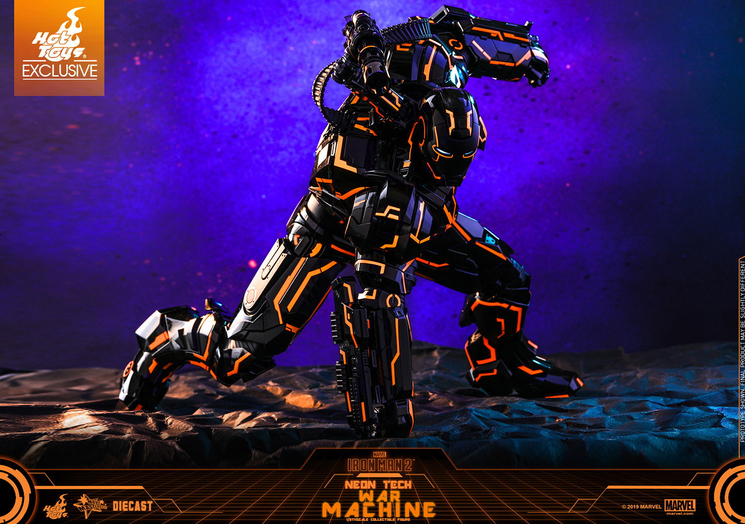 Iron Man 2 - War Machine (Neon Tech / Orange Version) image 3