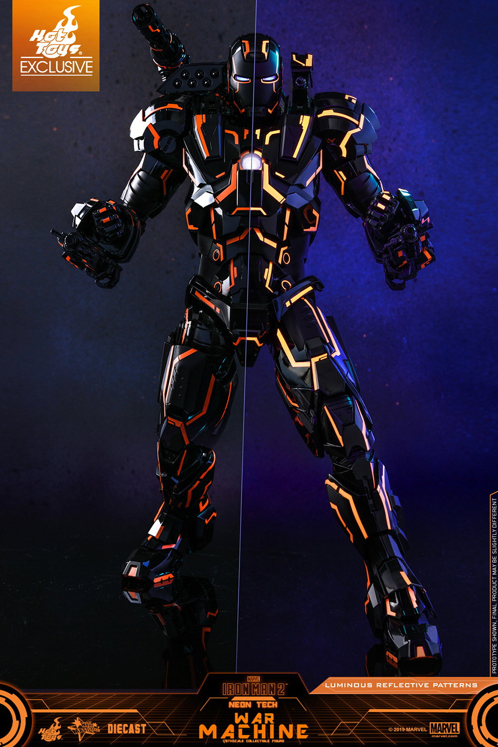 Iron Man 2 - War Machine (Neon Tech / Orange Version) image 4