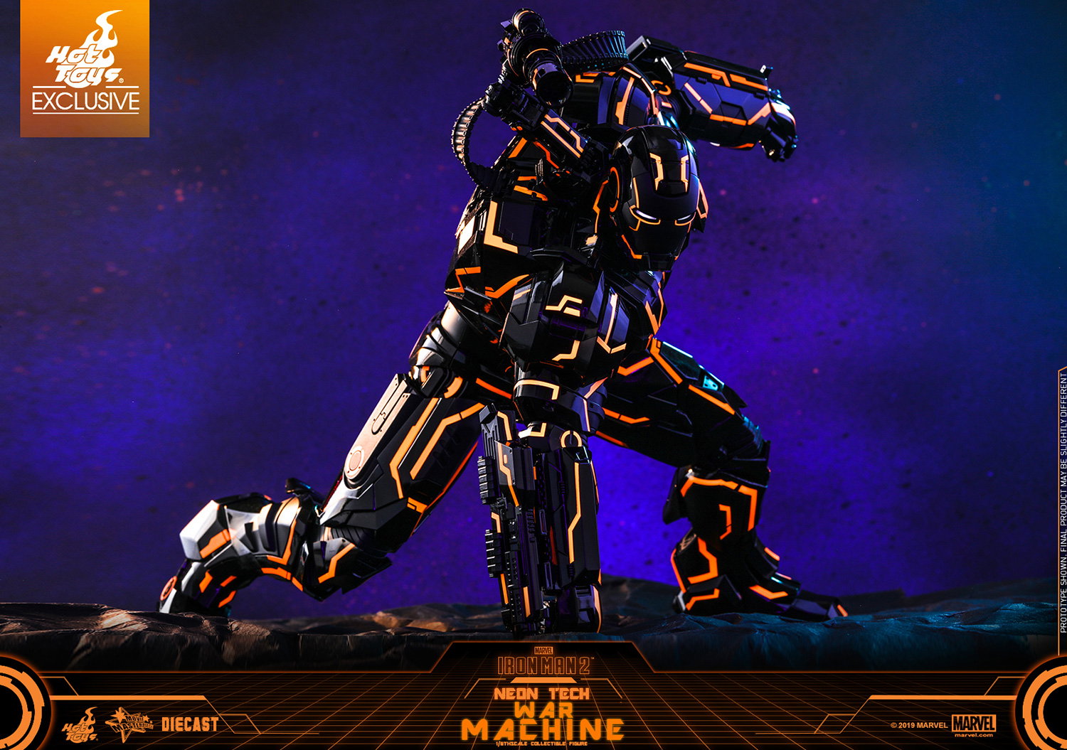 Iron Man 2 - War Machine (Neon Tech / Orange Version) image 7