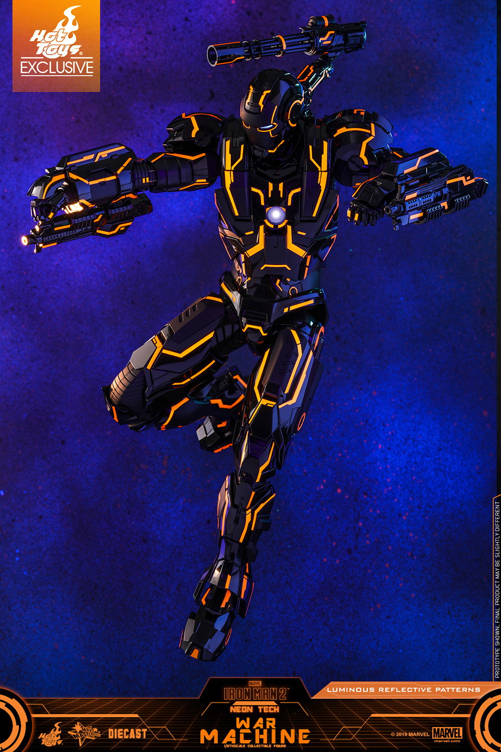 Iron Man 2 - War Machine (Neon Tech / Orange Version) image 8