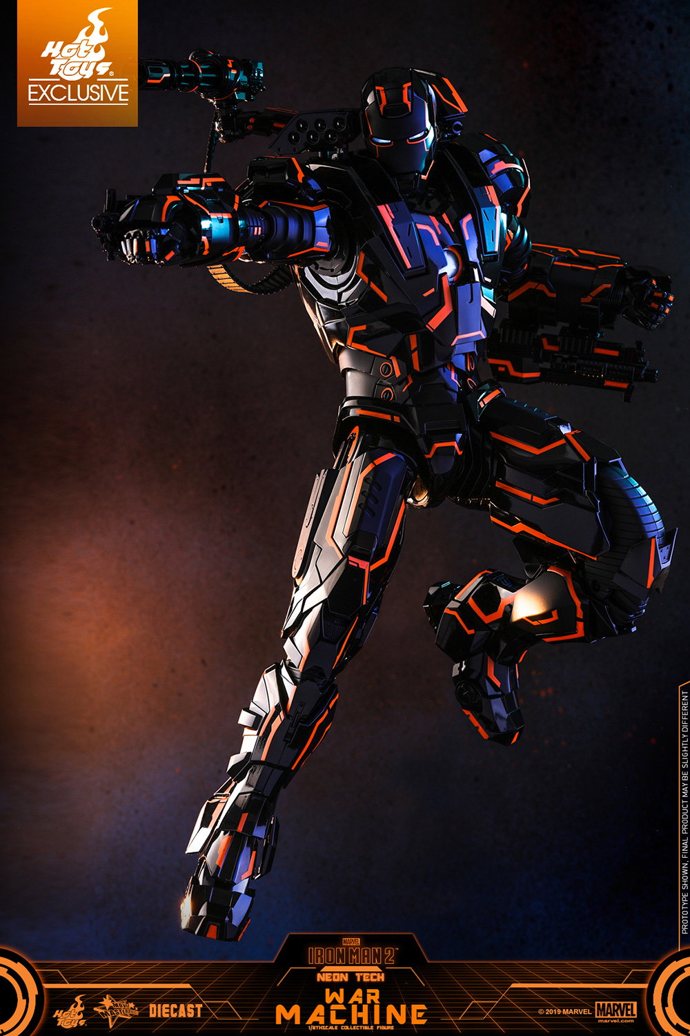 Iron Man 2 - War Machine (Neon Tech / Orange Version) image 9