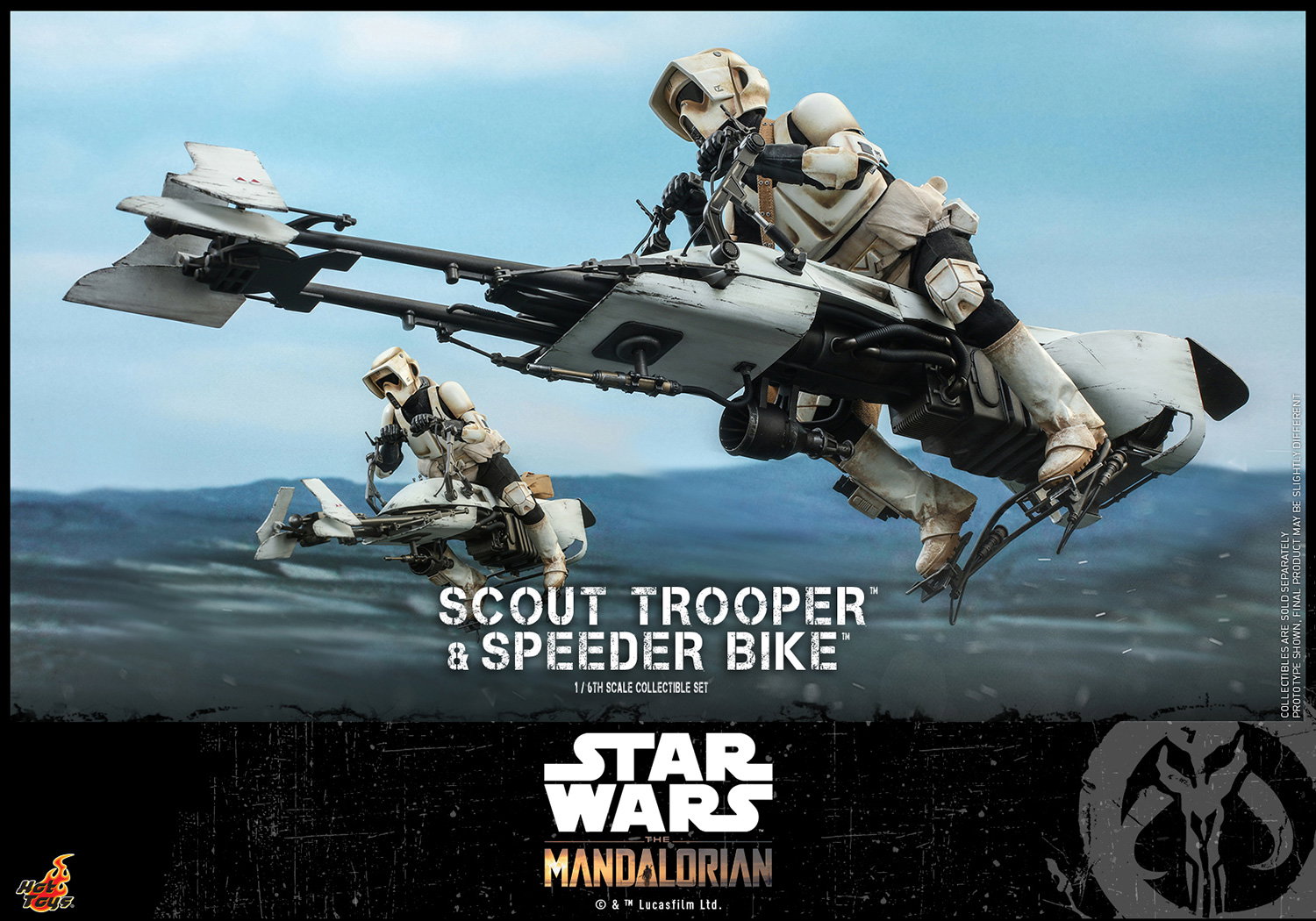 The Mandalorian - Scout Trooper & Speeder Bike image 10