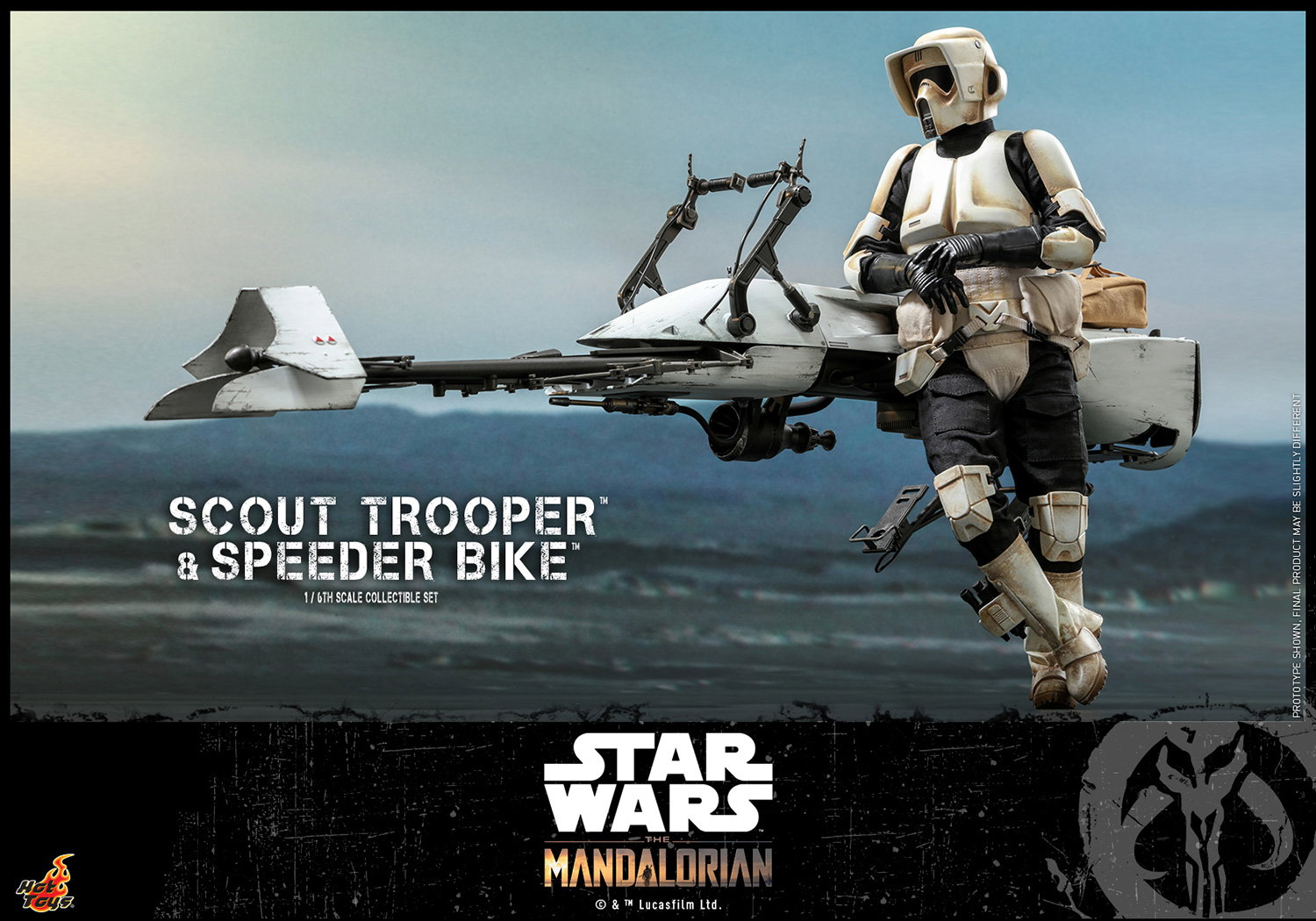 The Mandalorian - Scout Trooper & Speeder Bike image 2