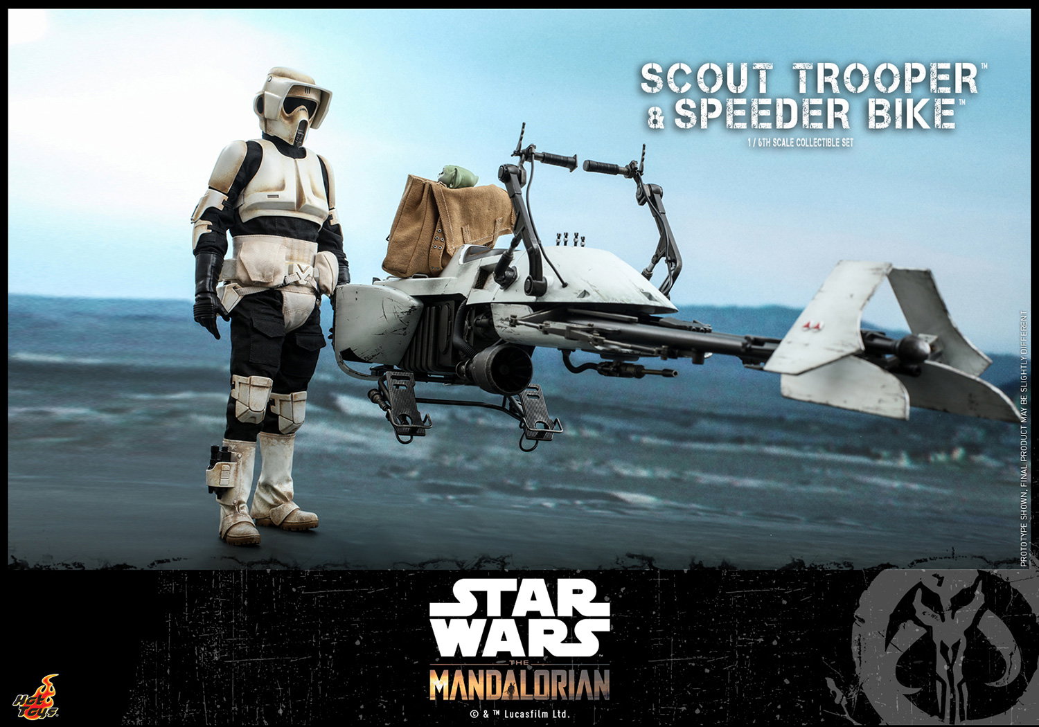 The Mandalorian - Scout Trooper & Speeder Bike image 4