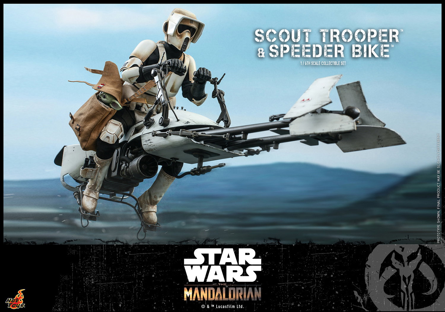 The Mandalorian - Scout Trooper & Speeder Bike image 6