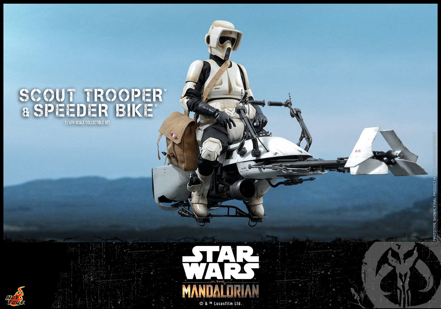 The Mandalorian - Scout Trooper & Speeder Bike image 7