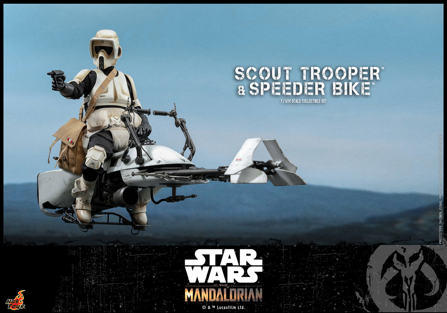 The Mandalorian - Scout Trooper & Speeder Bike image 8