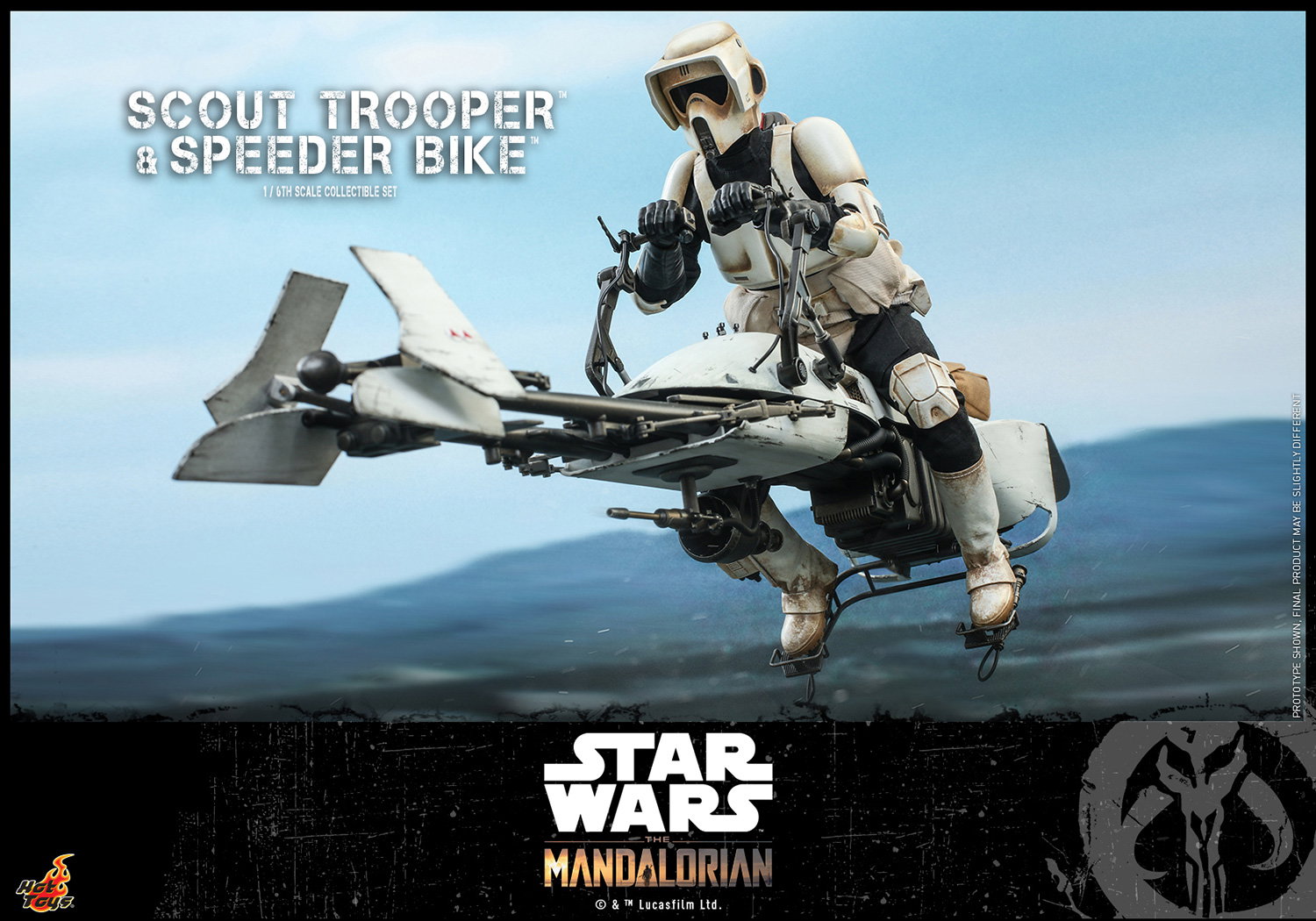 The Mandalorian - Scout Trooper & Speeder Bike image 9
