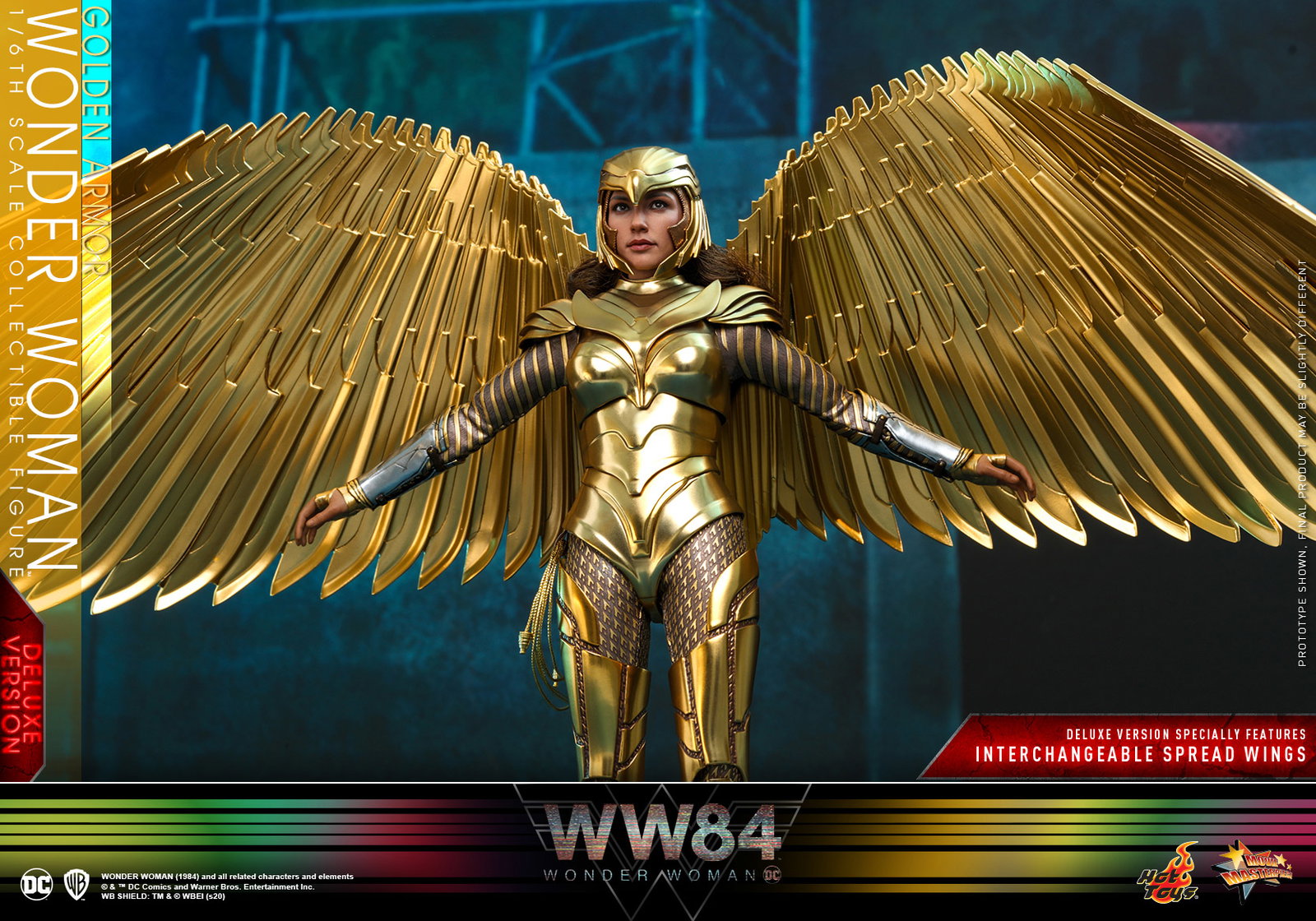 Wonder Woman 1984 - Wonder Woman (Gold Armor Version) [With Bonus Accessory] image 10