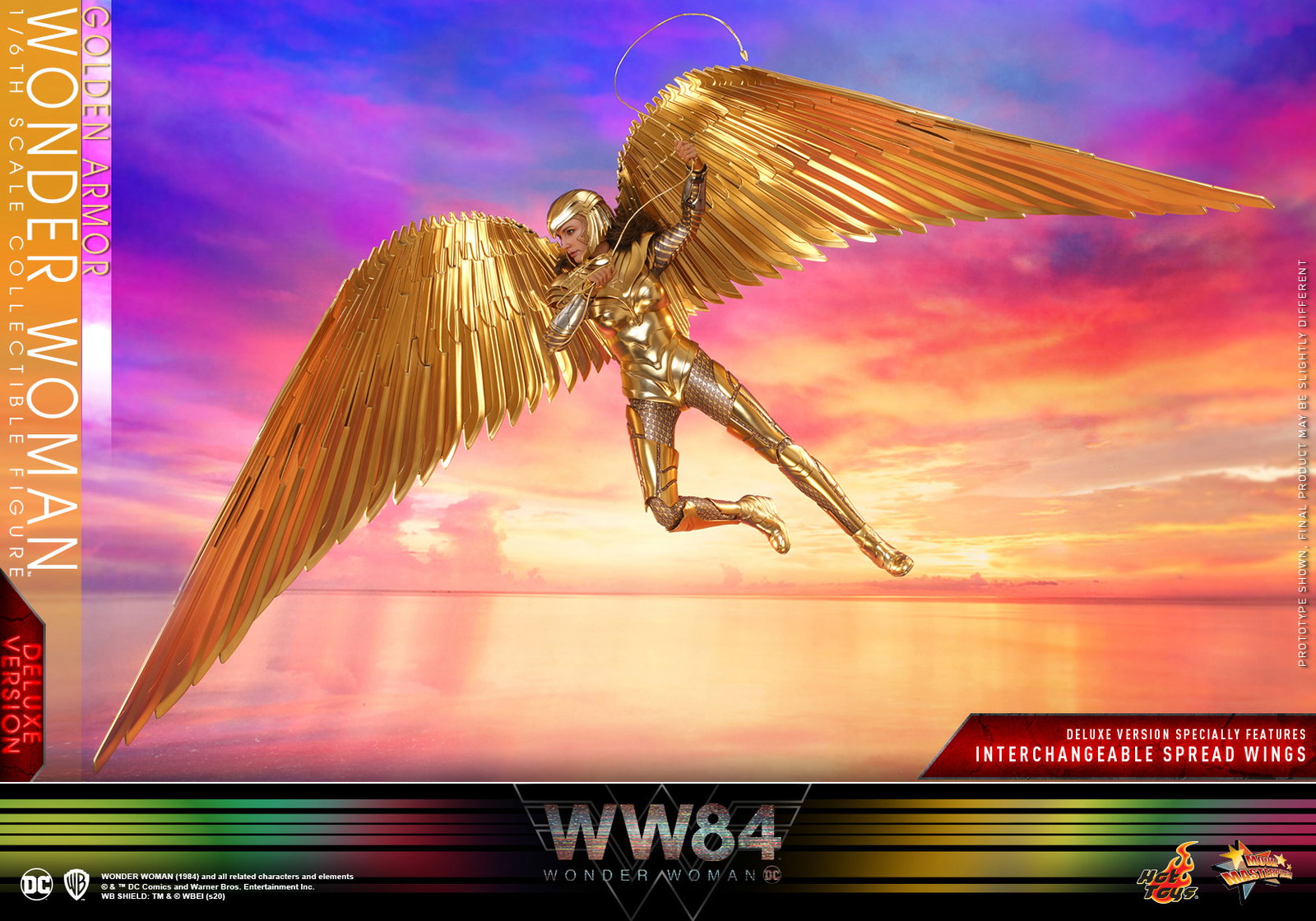 Wonder Woman 1984 - Wonder Woman (Gold Armor Version) [With Bonus Accessory] image 2