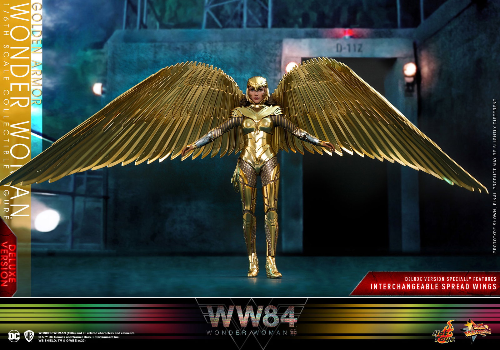 Wonder Woman 1984 - Wonder Woman (Gold Armor Version) [With Bonus Accessory] image 6