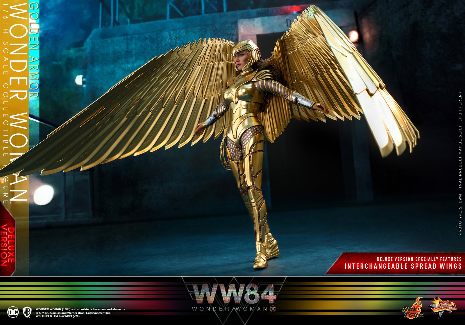 Wonder Woman 1984 - Wonder Woman (Gold Armor Version) [With Bonus Accessory] image 7