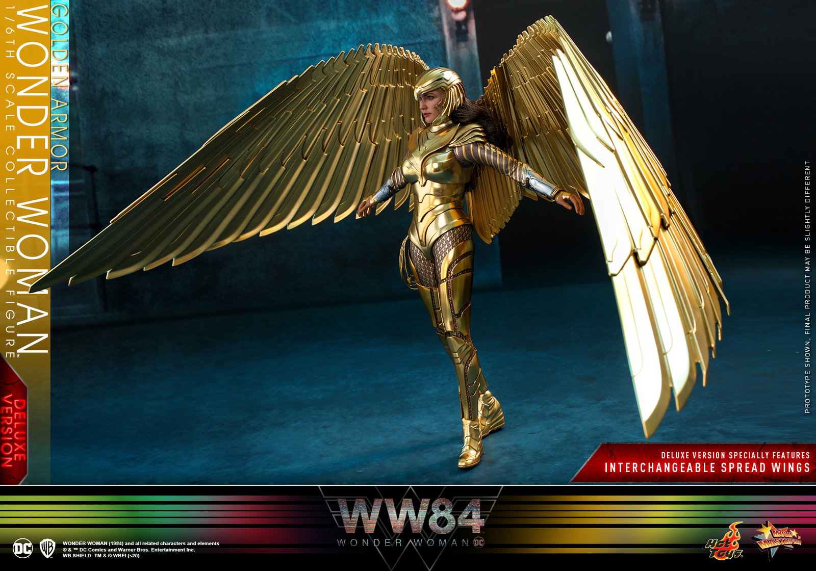 Wonder Woman 1984 - Wonder Woman (Gold Armor Version) [With Bonus Accessory] image 8