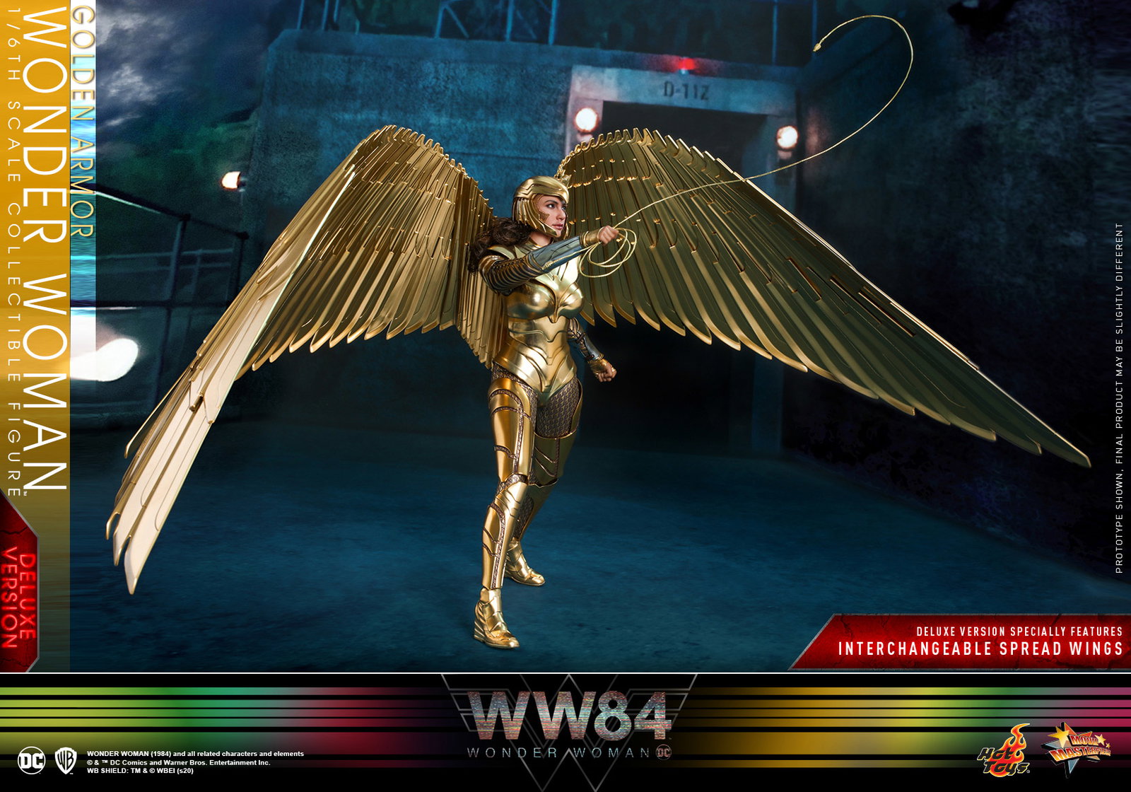 Wonder Woman 1984 - Wonder Woman (Gold Armor Version) [With Bonus Accessory] image 9