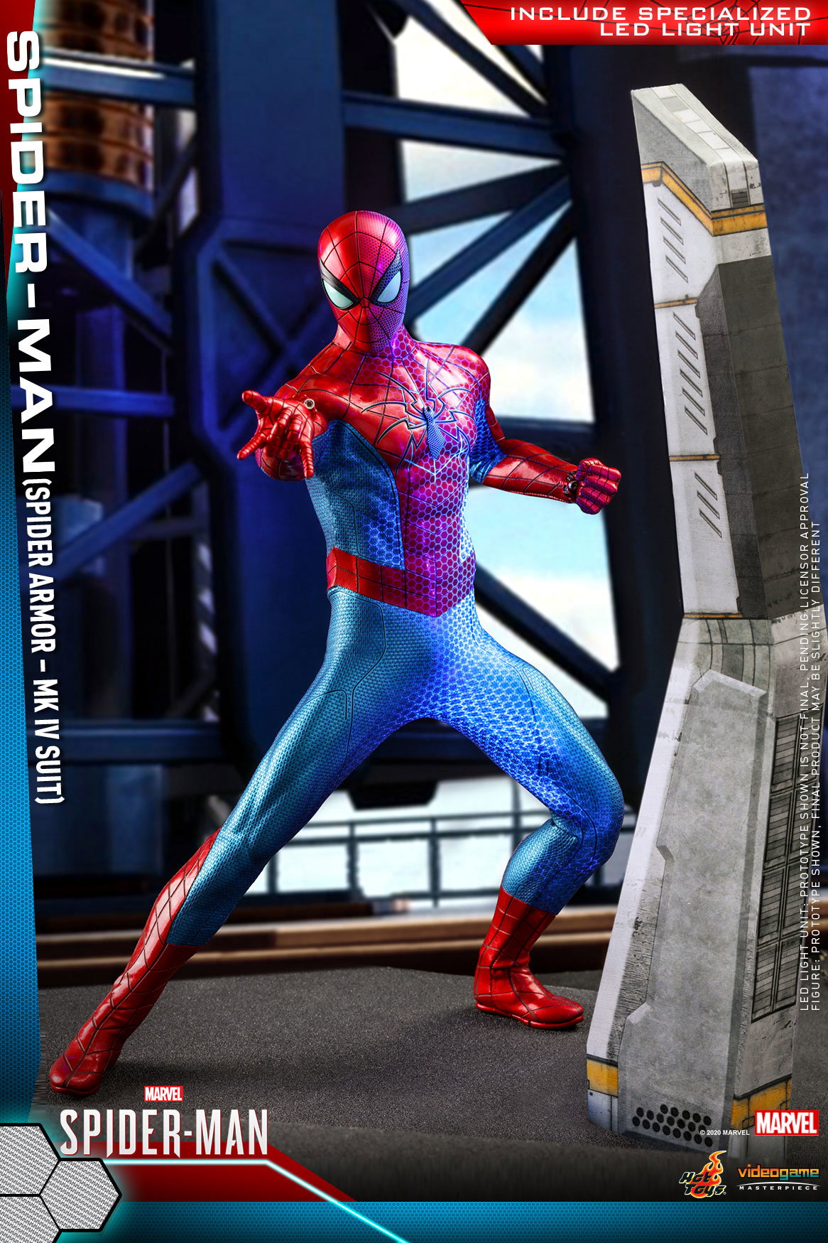 Marvel's Spider-Man - Spider-Man (Spider Armor - MK IV Suit Version) image 5