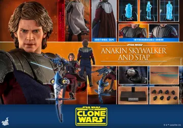 Star Wars: The Clone Wars - Anakin Skywalker & STAP [With Bonus Accessory]