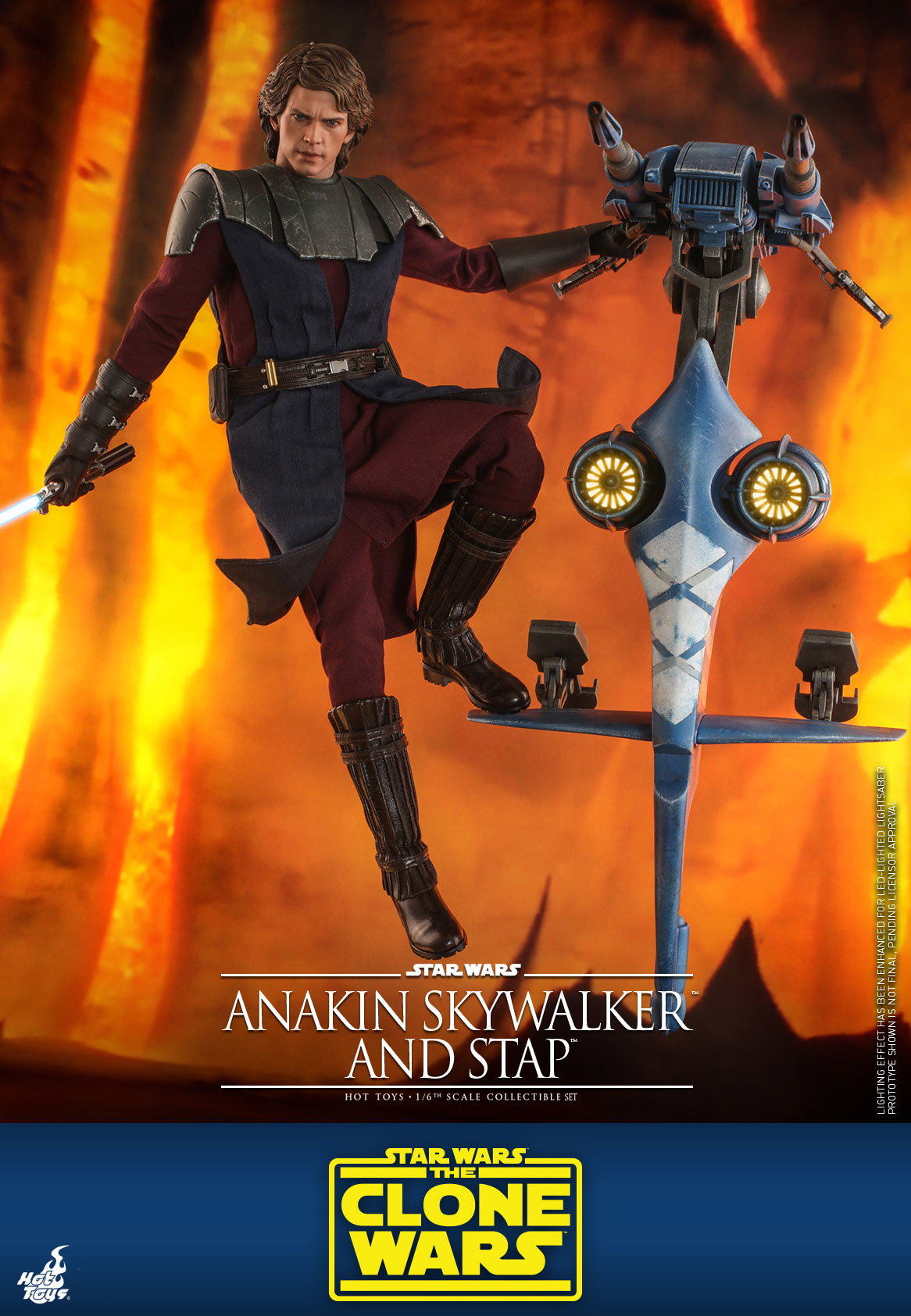 Star Wars: The Clone Wars - Anakin Skywalker & STAP [With Bonus Accessory] image 5