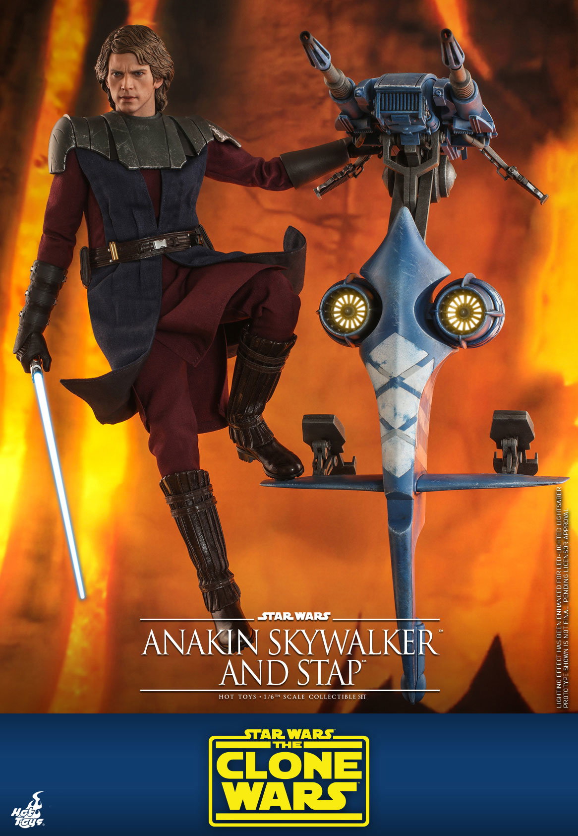 Star Wars: The Clone Wars - Anakin Skywalker & STAP [With Bonus Accessory] image 6