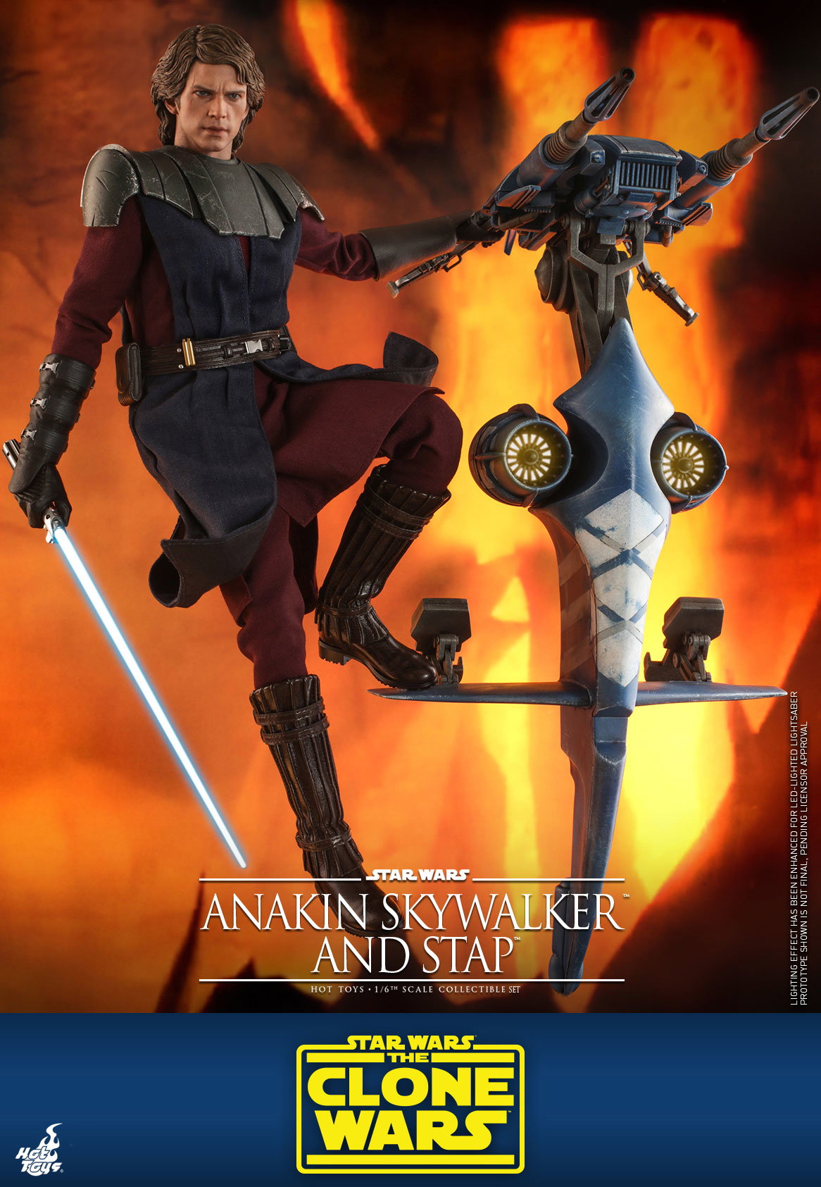Star Wars: The Clone Wars - Anakin Skywalker & STAP [With Bonus Accessory] image 7