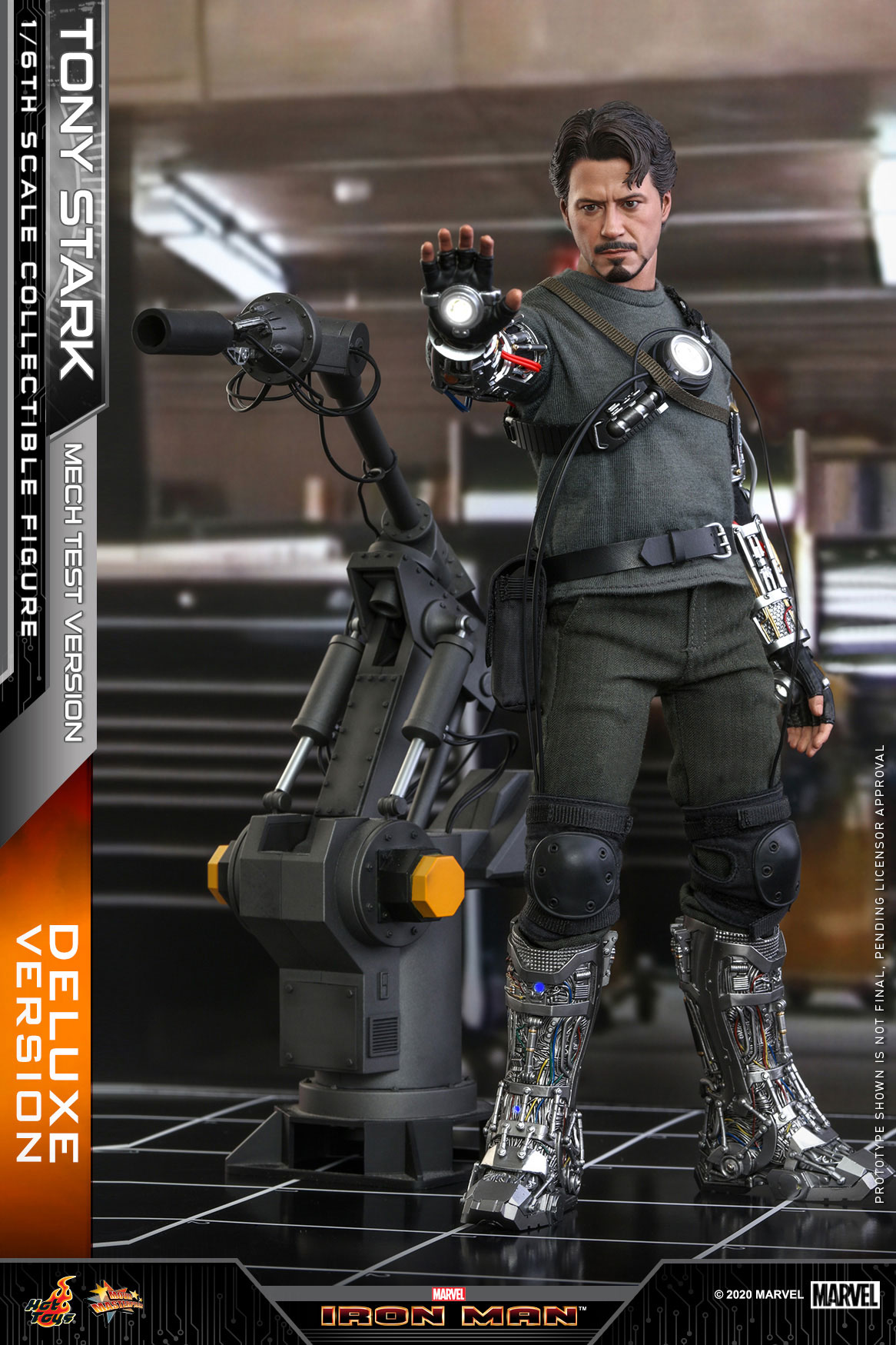 Iron Man - Tony Stark (Mech Test  / Deluxe Version 2.0) [With Bonus Accessories] image 10