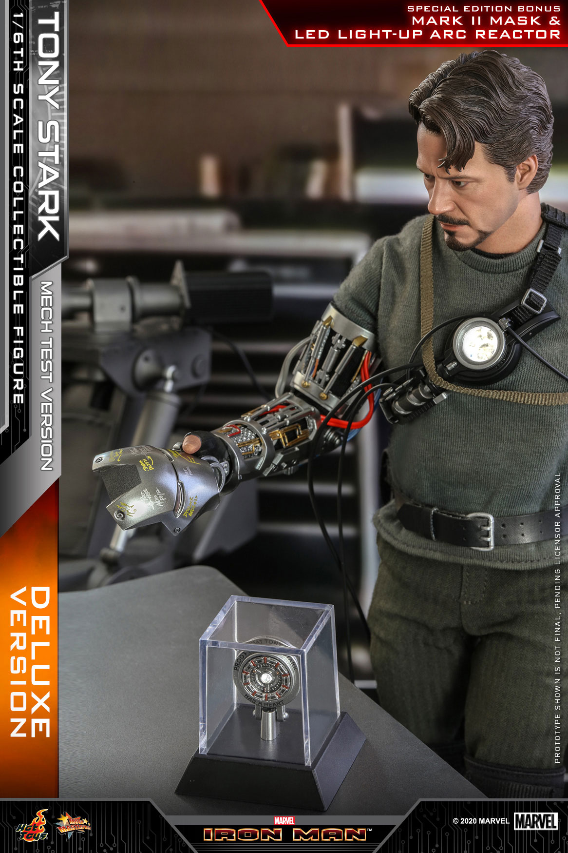 Iron Man - Tony Stark (Mech Test  / Deluxe Version 2.0) [With Bonus Accessories] image 4